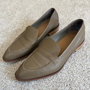 Everlane The Modern Loafer Women’s Size 5.5 Leather Made In Italy Tan